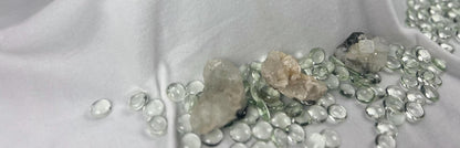 Apophyllite Crystal Cluster: Healing Geode, Meditation Stone, Home Decor