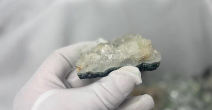 Apophyllite Crystal Cluster: Healing Geode, Meditation Stone, Home Decor