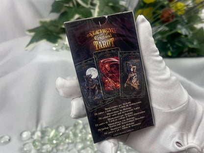 Alchemy 1977 English Tarot Deck 78 Cards Fully Licensed and Original Inclusive Tarot Deck Guidebook Home Decor Gift