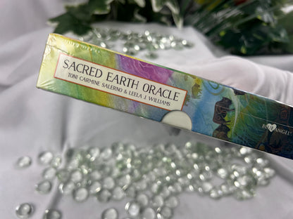 Sacred Earth Oracle Tarot Deck 78 Cards Fully Licensed and Original Inclusive Tarot Deck Guidebook Home Decor Gift