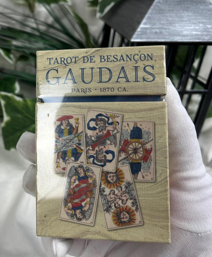 Tarot de Besançon 78 Cards Fully Licensed and Original Inclusive Tarot Deck Guidebook Home Decor Gift