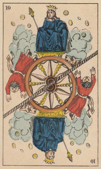 Tarot de Besançon 78 Cards Fully Licensed and Original Inclusive Tarot Deck Guidebook Home Decor Gift