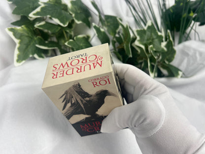 Murder of Crows by Corrado Roi 78 Cards Fully Licensed and Original Inclusive Tarot Deck Guidebook Home Decor Gift