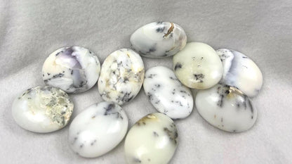 Moroccan Dendritic Calcite Palm Stone: Stress Relief, Home Decor Home Decor Worry Pocket Stress Anxiety Palm Stone