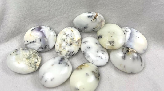 Moroccan Dendritic Calcite Fossil Full Sized Palm Stones Palm Pocket Stress Anxiety Relief Distraction Home Decor Gift Birthday Christmas