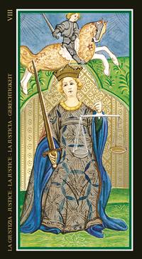 Gold Visconti 1450 Milan Tarot Deck 78 Cards Fully Licensed and Original Inclusive Tarot Deck Guidebook Home Decor Gift