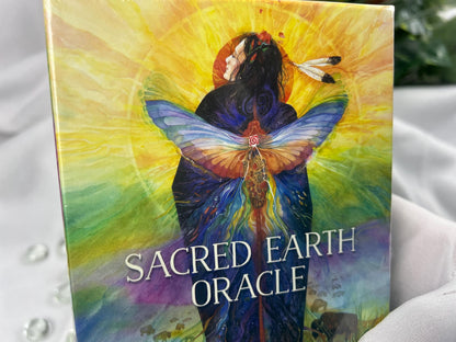 Sacred Earth Oracle Tarot Deck 78 Cards Fully Licensed and Original Inclusive Tarot Deck Guidebook Home Decor Gift