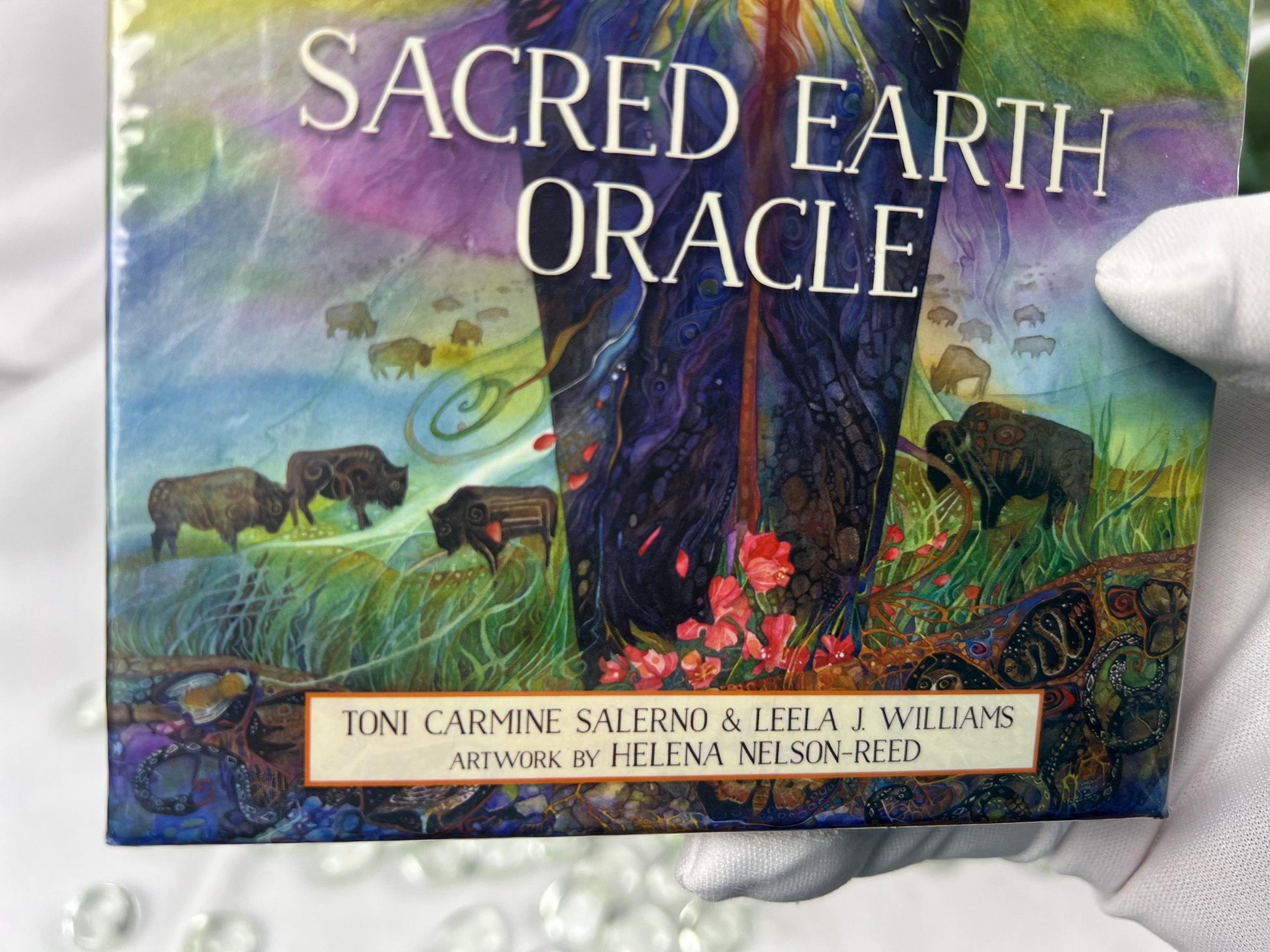 The Sacred Earth Oracle Tarot Deck by Salerno Williams Reed Fully Licensed Original Inclusive Guidebook Collector Edition Birthday Student