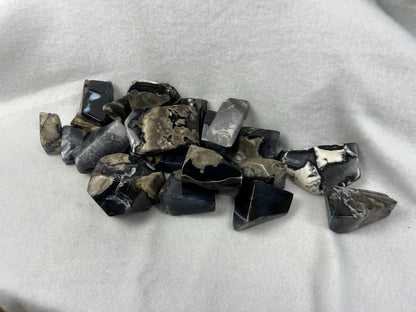 Oregon Volcano Lava Agate: Polished Free Form Crystal Stone Home Decor Worry Pocket Stress Anxiety Palm Stone