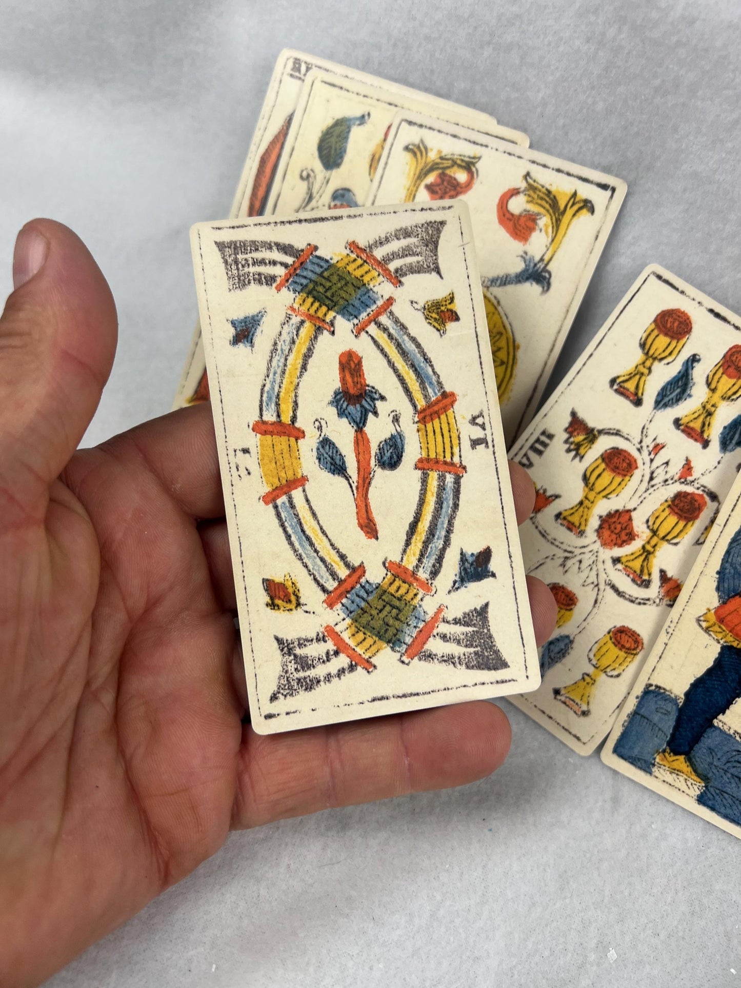 Tarocchi Marsigliesi Fratelli Recchi 1830 78 Cards Fully Licensed and Original Inclusive Tarot Deck Guidebook Home Decor Gift