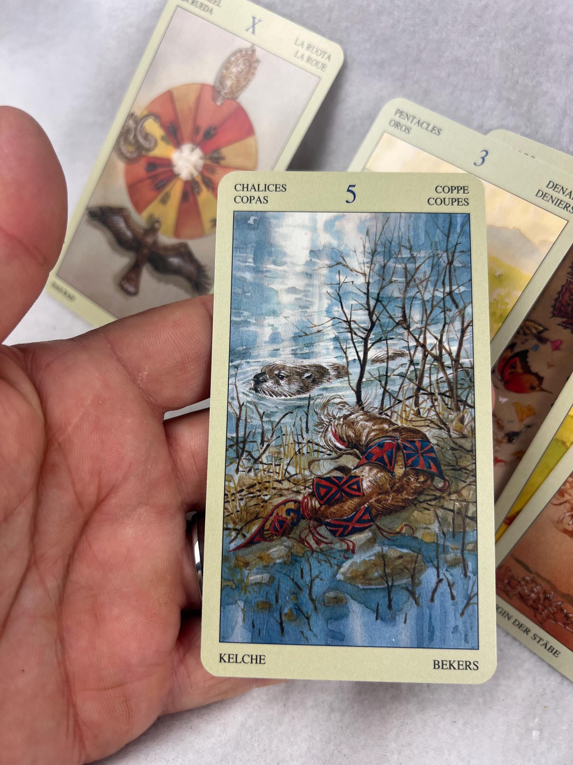 The Native American Tarot Deck by Lo Scarabeo 78 card Original Fully Licensed Birthday Christmas Xmas Gift Home Decor Birthday Card Game