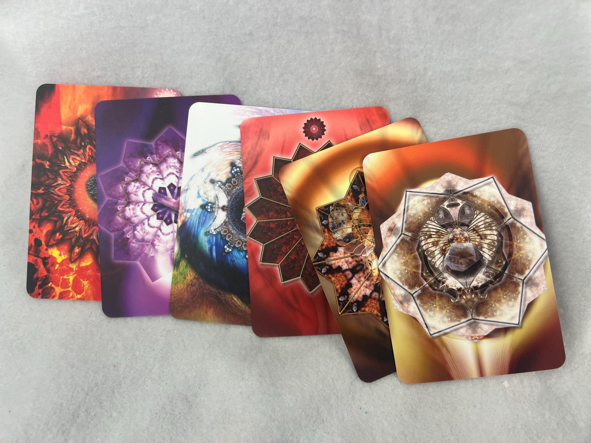 The Crystal Activation Mandala Activation Fully Licensed Original Deck Fairchild Marin Special Gift Game Scrying Crystal Practice Christmas