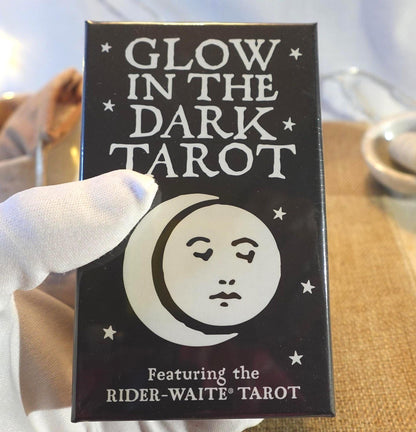 Glow in the Dark Tarot Deck 78 Cards Fully Licensed and Original Inclusive Tarot Deck Guidebook Home Decor Gift