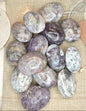 Pink Tourmaline Natural Palm Stone Natural Crystal Polished Worry Home Decor Anxiety Pocket Distraction Meditation Gift Birthday Christmas