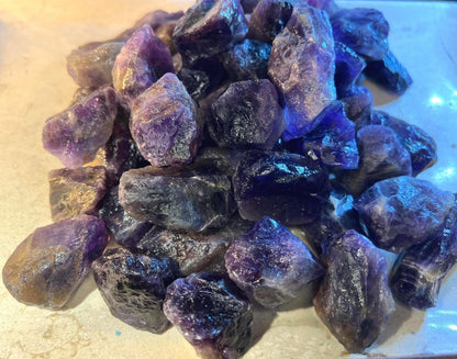 Raw Austrian Amethyst Crystals: Untreated Home Decor, Craft & Meditation