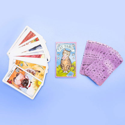 Cat Tarot Deck 78 Cards Fully Licensed and Original Inclusive Tarot Deck Guidebook Home Decor Gift