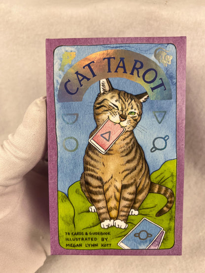 Cat Tarot Deck 78 Cards Fully Licensed and Original Inclusive Tarot Deck Guidebook Home Decor Gift