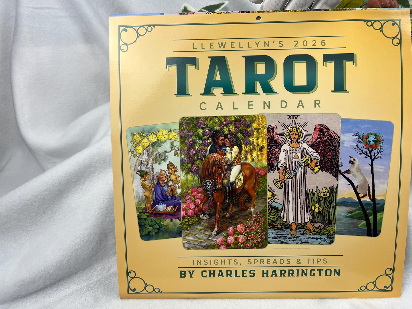 Llewellyn's 2026 Tarot Calendar Home Decor Wall Picture Craft Holiday Christmas Xmas Birthday Funny Llewelyn Journal Gift Meditation