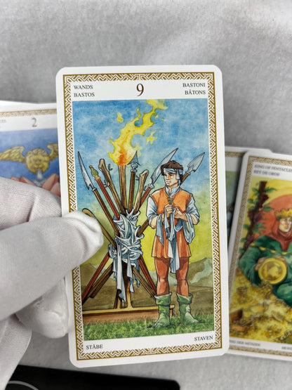 Lo Scarabeo Tarot Deck 78 Cards Fully Licensed and Original Inclusive Tarot Deck Guidebook Home Decor Gift