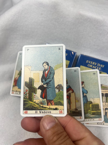 The Italiana Oracle Deck 78 Cards Fully Licensed and Original Inclusive Tarot Deck Guidebook Home Decor Gift