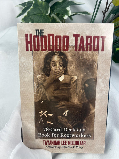 Hoodoo Tarot Deck 78 Cards Fully Licensed and Original Inclusive Tarot Deck Guidebook Home Decor Gift
