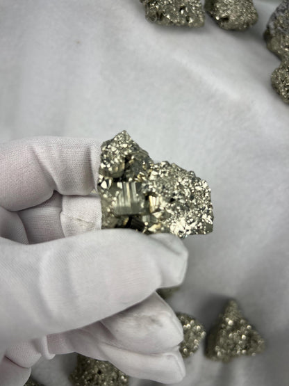 Iron Pyrite Crystal Cluster: Grade A Fools Gold, Home Decor