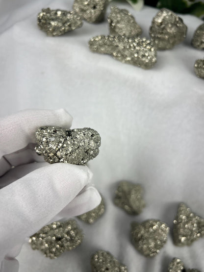 Iron Pyrite Crystal Cluster: Grade A Fools Gold, Home Decor