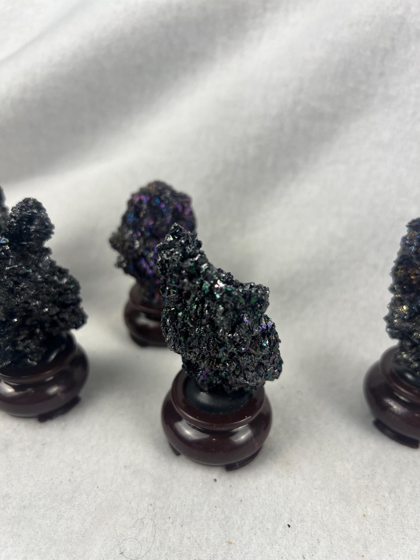 Base Mounted Berthierite Stone: Home Decor Display Home Decor Worry Pocket Stress Anxiety Palm Stone