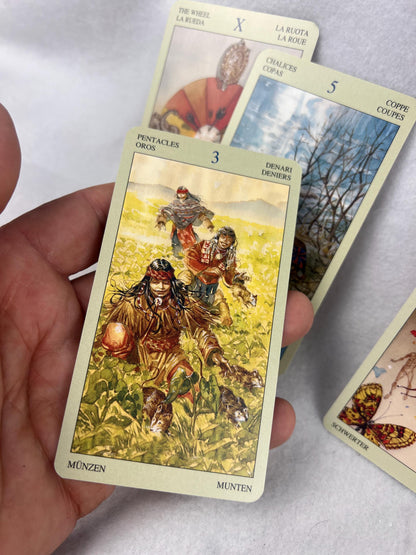 Native American Tarot Deck 78 Cards Fully Licensed and Original Inclusive Tarot Deck Guidebook Home Decor Gift