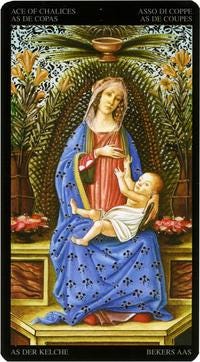Golden Botticelli Tarot Deck Fully Licensed Original Inclusive Tarot Deck Guidebook Collector Edition Birthday Gift Student Historical Xmas