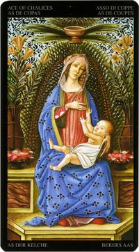 Golden Botticelli Tarot Deck 78 Cards Fully Licensed and Original Inclusive Tarot Deck Guidebook Home Decor Gift