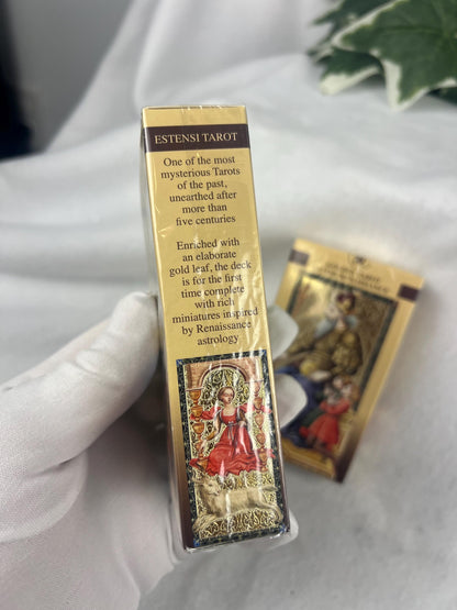 Golden Renaissance Tarot Deck 78 Cards Fully Licensed and Original Inclusive Tarot Deck Guidebook Home Decor Gift