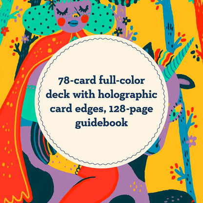 Rainbow Tarot Deck 78 Cards Fully Licensed and Original Inclusive Tarot Deck Guidebook Home Decor Gift