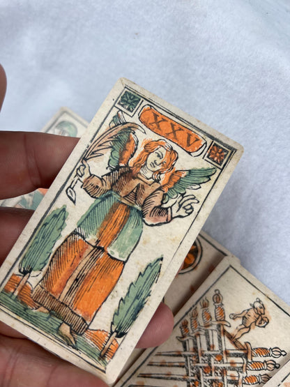 Minchiate Al Cigno Tarot Deck 1775 78 Cards Fully Licensed and Original Inclusive Tarot Deck Guidebook Home Decor Gift