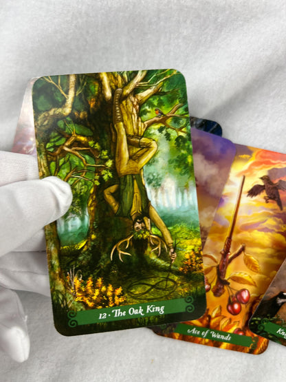 The Green Witch Tarot Deck and Guidebook 78 Cards Fully Licensed and Original Inclusive Tarot Deck Guidebook Home Decor Gift