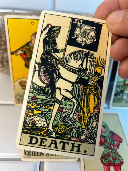 1909 Rider-Waite-Smith Tarot Deck 78 Cards Fully Licensed and Original Inclusive Tarot Deck Guidebook Home Decor Gift