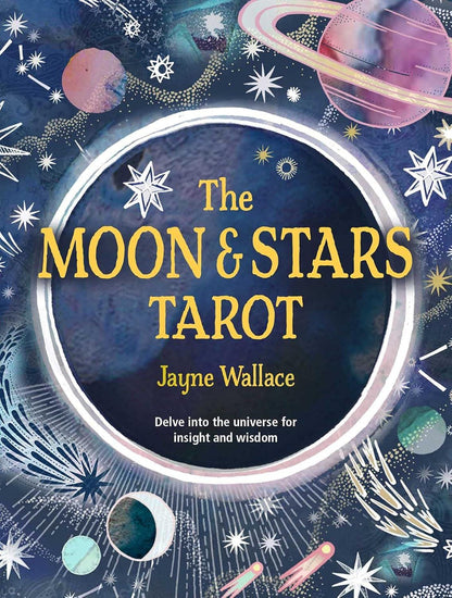 Moon and Stars Tarot Deck 78 Cards Fully Licensed and Original Inclusive Tarot Deck Guidebook Home Decor Gift