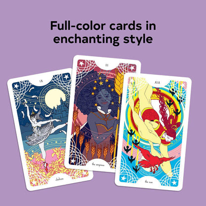 Star Spinner Tarot Deck 78 Cards Fully Licensed and Original Inclusive Tarot Deck Guidebook Home Decor Gift