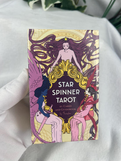 Star Spinner Tarot Deck 78 Cards Fully Licensed and Original Inclusive Tarot Deck Guidebook Home Decor Gift