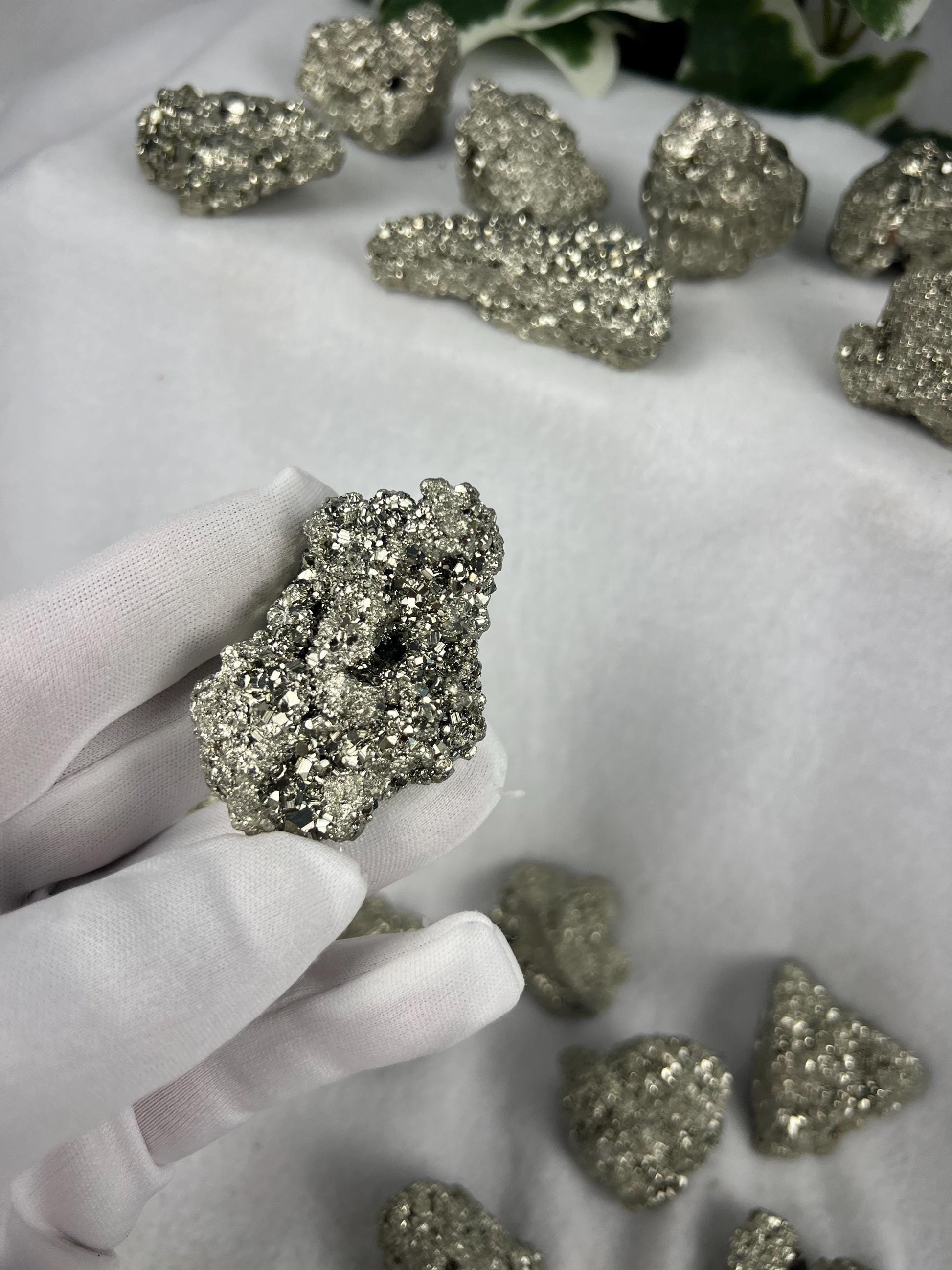 Iron Pyrite Crystal Cluster: Grade A Fools Gold, Home Decor