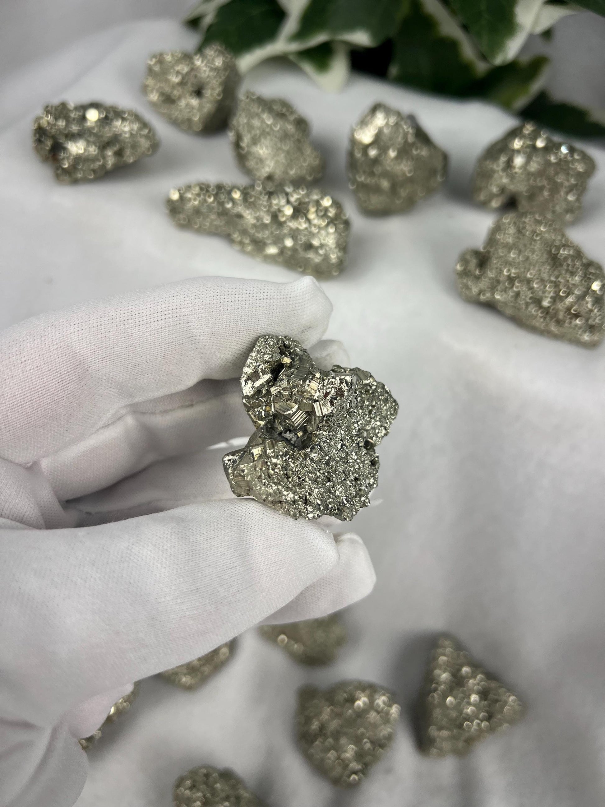Iron Pyrite Crystal Cluster: Grade A Fools Gold, Home Decor