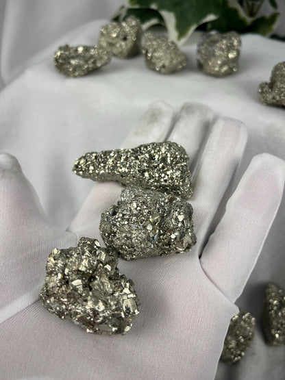 Iron Pyrite Crystal Cluster: Grade A Fools Gold, Home Decor