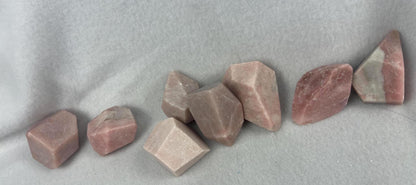 Andean Pink Opal Crystal: Free Form Stone for Anxiety Relief Home Decor Worry Pocket Stress Anxiety Palm Stone