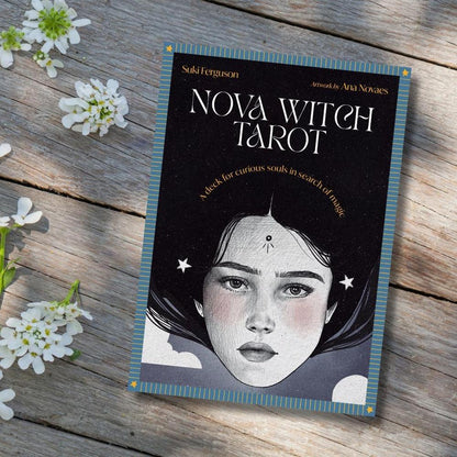 Nova Witch Tarot Deck Suki Ferguson 78 Cards Fully Licensed and Original Inclusive Tarot Deck Guidebook Home Decor Gift
