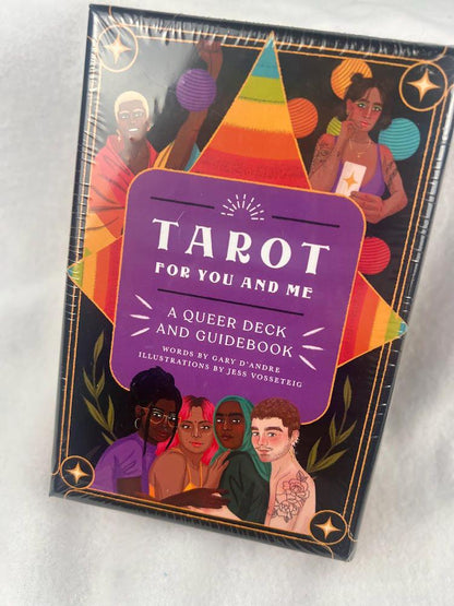 Queer Tarot for you and Me Inclusive Tarot Deck 78 Cards Fully Licensed and Original Inclusive Tarot Deck Guidebook Home Decor Gift