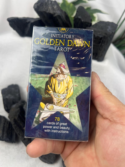Golden Dawn Tarot Deck 78 Cards Fully Licensed and Original Inclusive Tarot Deck Guidebook Home Decor Gift