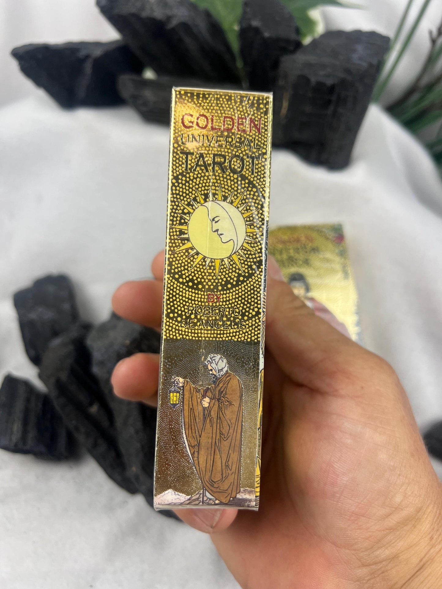 The Golden Universal Tarot Deck by Waite Angelis Lo Scarabeo Cards Fully Licensed and Original Tarot Deck Special Gift Game Fortune Scrying