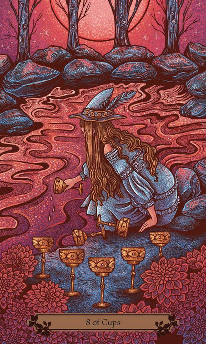 HedgeWitch Tarot Deck Rider Waite Tradition 78 cards Fully Licensed and Original Inclusive Tarot Deck Guidebook Home Decor Gift