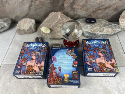 HedgeWitch Tarot Deck Rider Waite Tradition 78 cards Fully Licensed and Original Inclusive Tarot Deck Guidebook Home Decor Gift