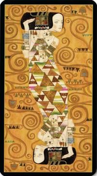 Golden Tarot of Klimt Deck 78 Cards Fully Licensed and Original Inclusive Tarot Deck Guidebook Home Decor Gift